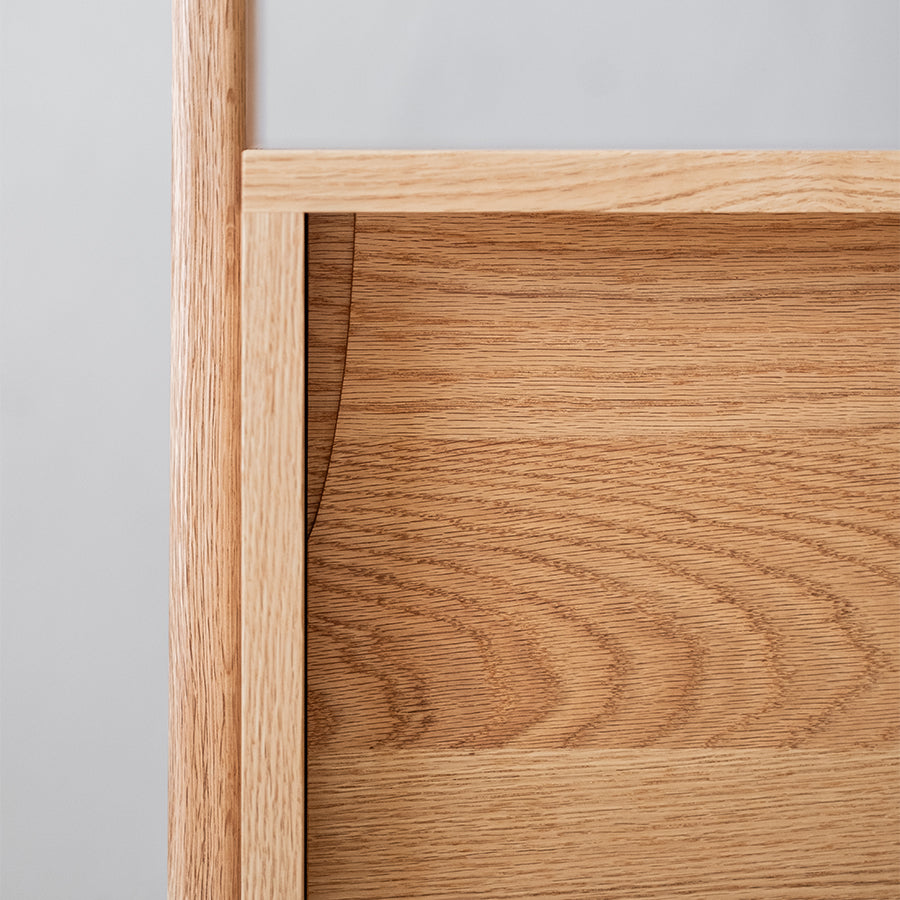 Open Shelf | オーク/ウォルナット無垢材 | 北欧家具 北欧インテリア