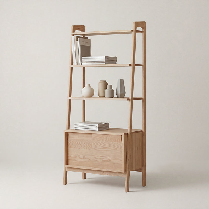 Open Shelf | オーク/ウォルナット無垢材 | 北欧家具 北欧インテリア