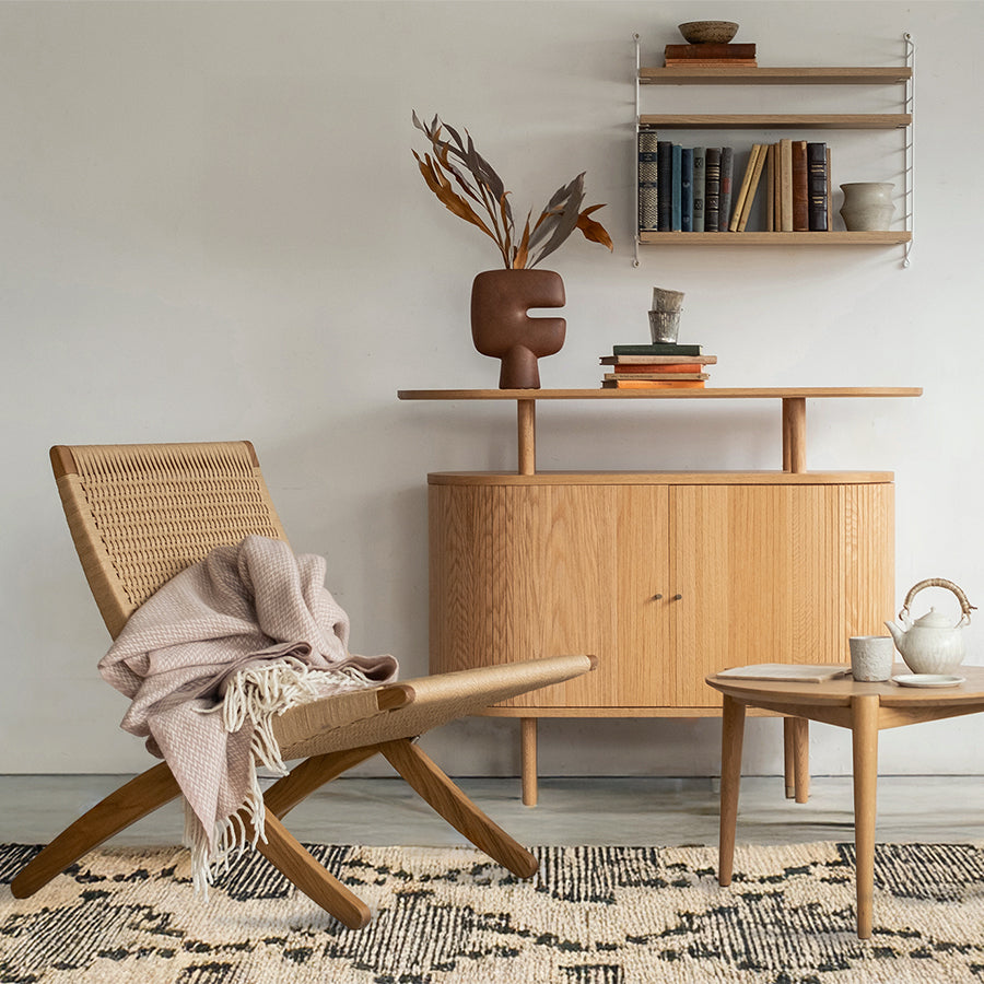 キューバチェアMG-501（オイル仕上げ） MG501 PAPER CORD オーク オイル仕上げ｜CUBA CHAIR キューバチェア