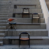 【数量限定】 PP505 Cow Horn Chair Wenge(ウェンジ) ラタン | Hans. J. Wegner (ハンス・J・ウェグナー) 【PPモブラー正規販売店】