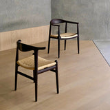 【数量限定】 PP505 Cow Horn Chair Wenge(ウェンジ) ラタン | Hans. J. Wegner (ハンス・J・ウェグナー) 【PPモブラー正規販売店】