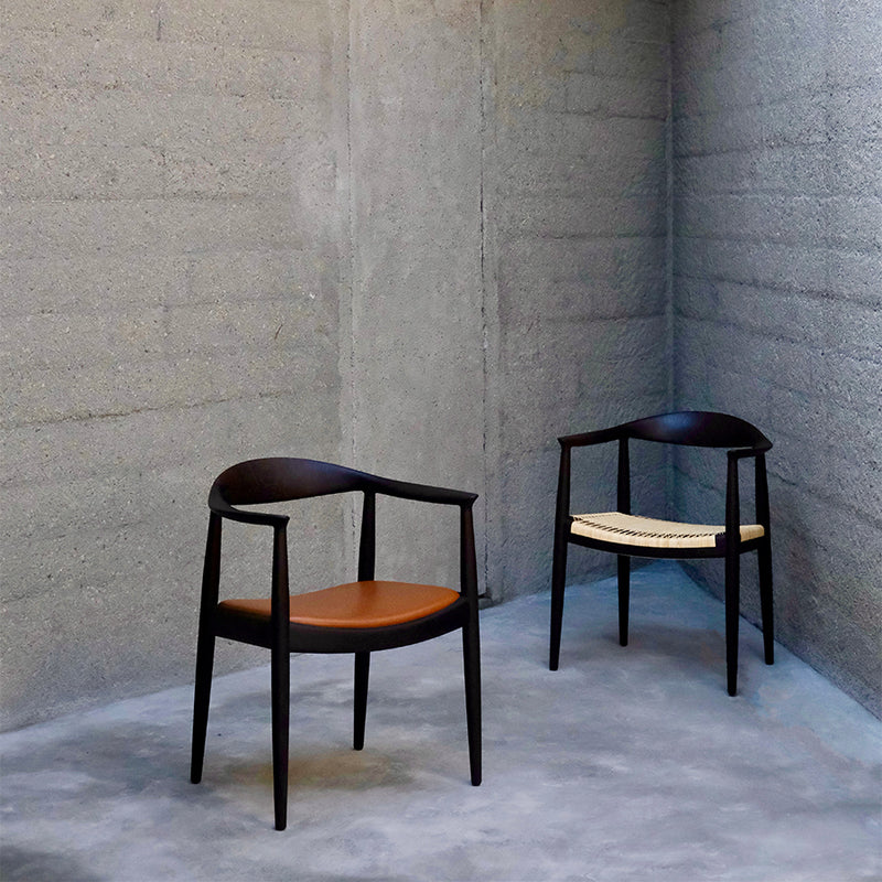 Pearl エリートウッド・ジェンベ PJW-340 木製 割れあり ジャンク 数量限定】 PP503 Round Chair Wenge(ウェンジ) レザー | Hans. J