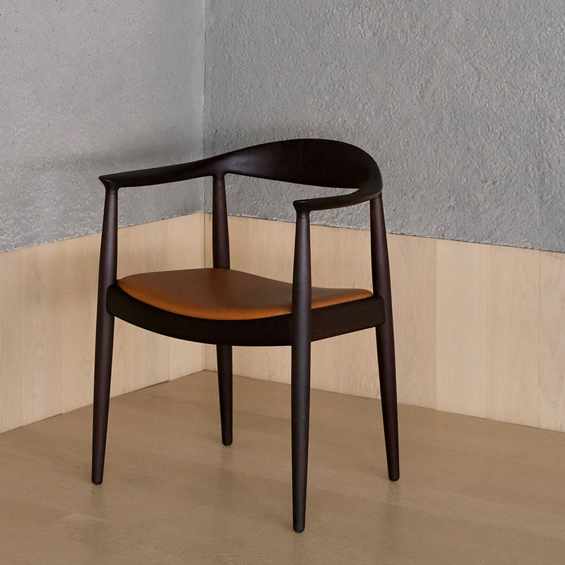 数量限定】 PP503 Round Chair Wenge(ウェンジ) レザー | Hans. J