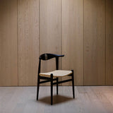 【数量限定】 PP505 Cow Horn Chair Wenge(ウェンジ) ラタン | Hans. J. Wegner (ハンス・J・ウェグナー) 【PPモブラー正規販売店】