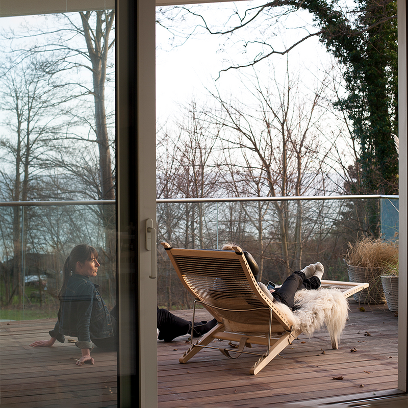 【PPモブラー正規販売店】 PP524 Deck Chair | Hans J. Wegner (ハンス・J・ウェグナー)