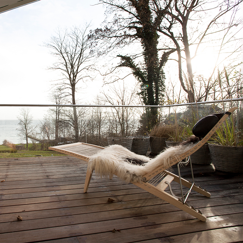 【PPモブラー正規販売店】 PP524 Deck Chair | Hans J. Wegner (ハンス・J・ウェグナー)
