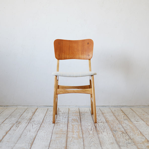 北欧 ヴィンテージ デンマーク製 K. Hoffer Larsen チェア　① 北欧 ヴィンテージ デンマーク製 K. Hoffer Larsen チェア ① 北欧家具