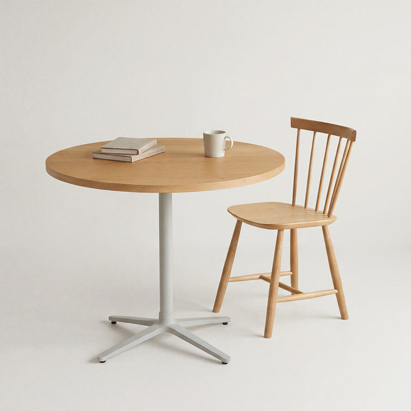 カフェテーブル Φ900 オーク × J46 カフェスタイルセット | 北欧家具