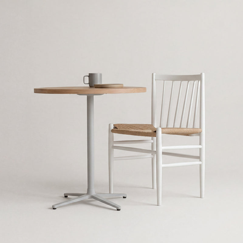 カフェテーブル Φ700 オーク × J80 カフェスタイルセット | 北欧家具