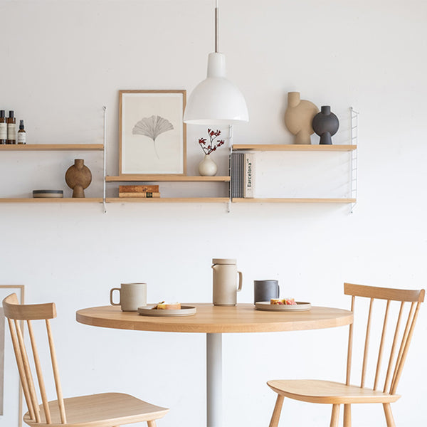 Round Cafe Table Φ900｜オーク無垢材