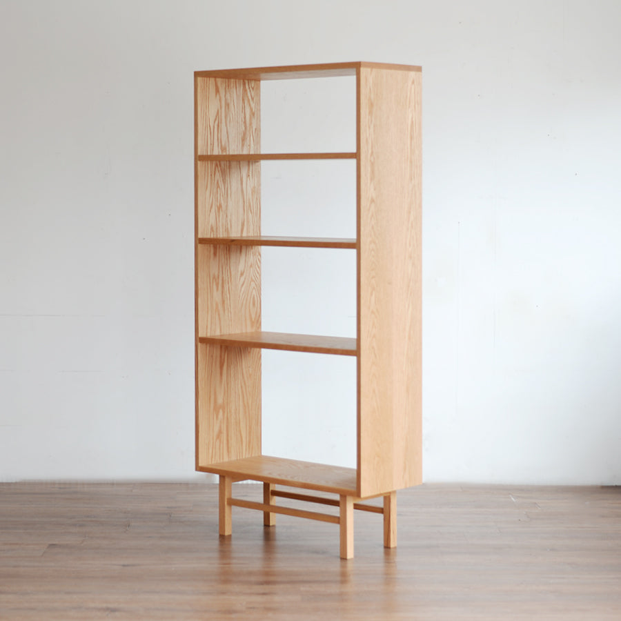 Basic Book Case High | オーク/ウォルナット無垢材 | 北欧家具 北欧