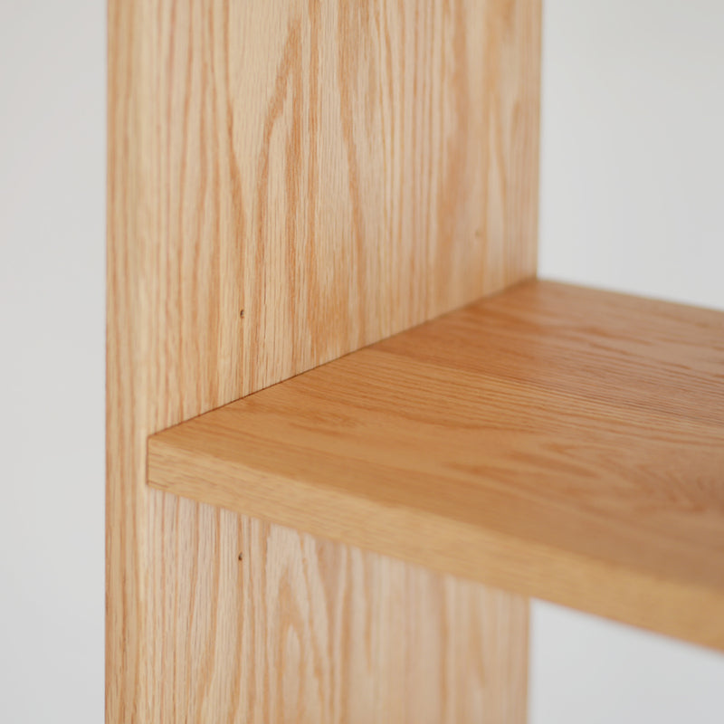 Basic Book Case High | オーク/ウォルナット無垢材