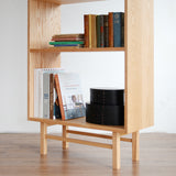 Basic Book Case High | オーク/ウォルナット無垢材