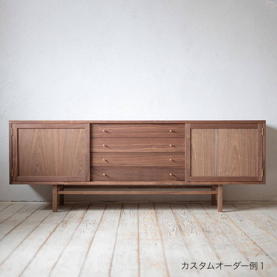 Side Board 1800｜オーク/ウォルナット無垢材 | 北欧家具 北欧インテリア通販サイト greeniche (グリニッチ)