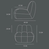 101 COPENHAGEN【日本代理店】デンマークデザイン Toe Chair - Bouclé