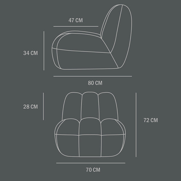 101 COPENHAGEN【日本代理店】デンマークデザイン Toe Chair - Bouclé