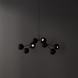 101 COPENHAGEN【日本代理店】デンマークデザイン Drop Chandelier Mini Globe Burned Black (5m)