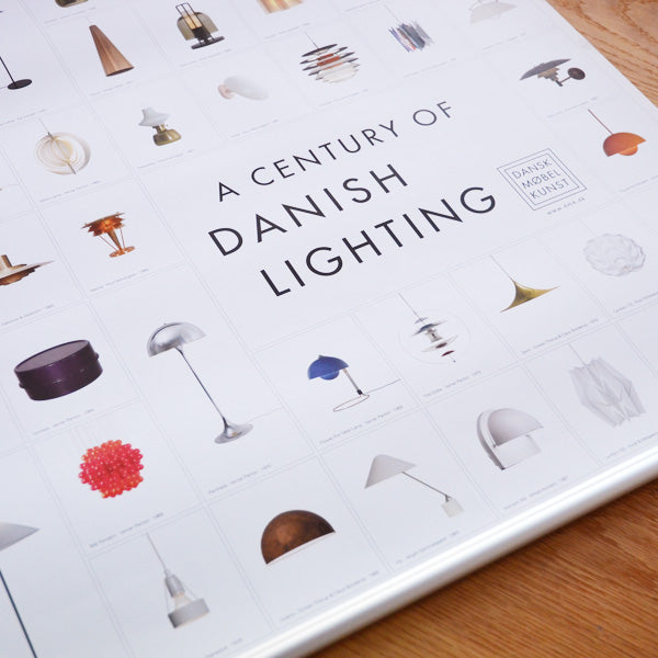 POSTER Century of Danish Lightings | 北欧家具 北欧インテリア通販 