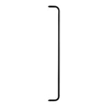 【日本代理店】String スウェーデン製 シェルフオプション メタル棚板用 レール (L)