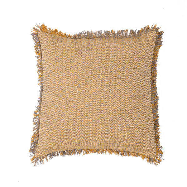 Chicoração シ コラサオン クッションカバー シ・コラサォン クッションカバー swallow fringe yellow / midium