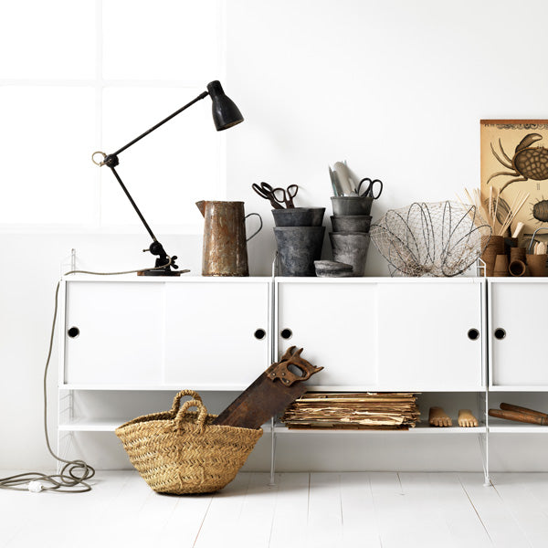 日本代理店】String スウェーデン製 シェルフシステム サイドフレーム