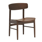 カリモク60【正規販売店】 Tチェア 板座モカブラウン