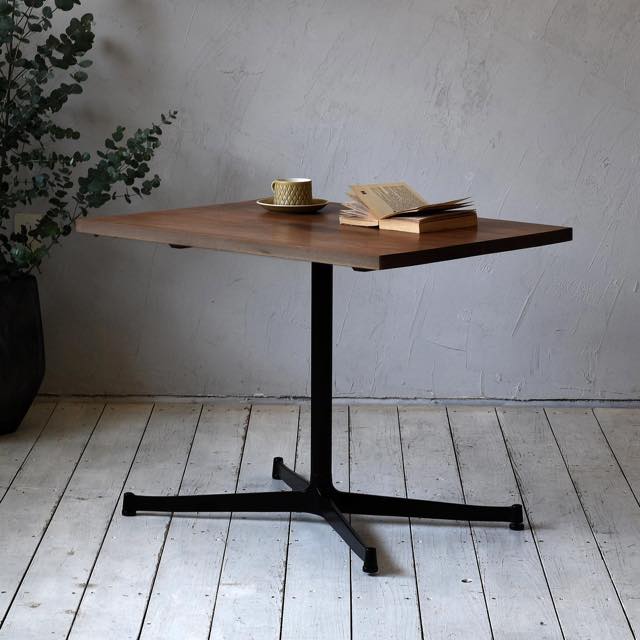 Cafe Table 800×600 | オーク/ウォルナット/チェリー無垢材 | 北欧家具 