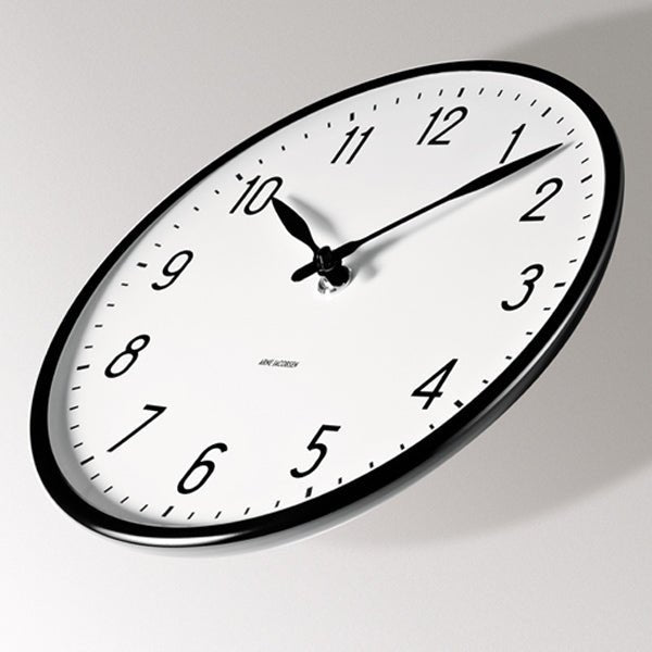 Arne Jacobsen Wall Clock / Station - 北欧家具 北欧インテリア通販サイト greeniche (グリニッチ)