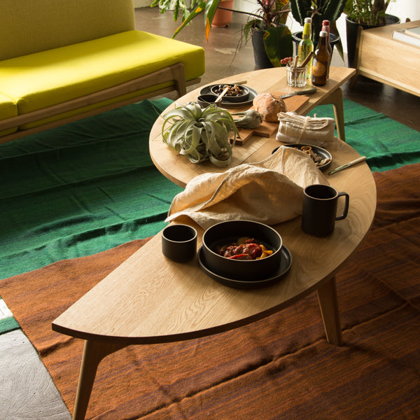 Luu Table（wood top） | オーク/ウォルナット無垢材 | 北欧家具 北欧