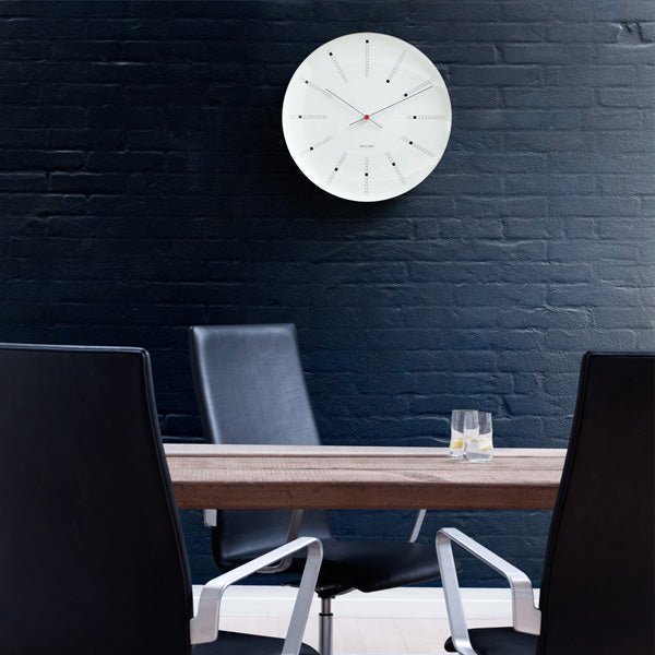 Arne Jacobsen Wall Clock / Bankers | 北欧家具 北欧インテリア通販サイト greeniche (グリニッチ)