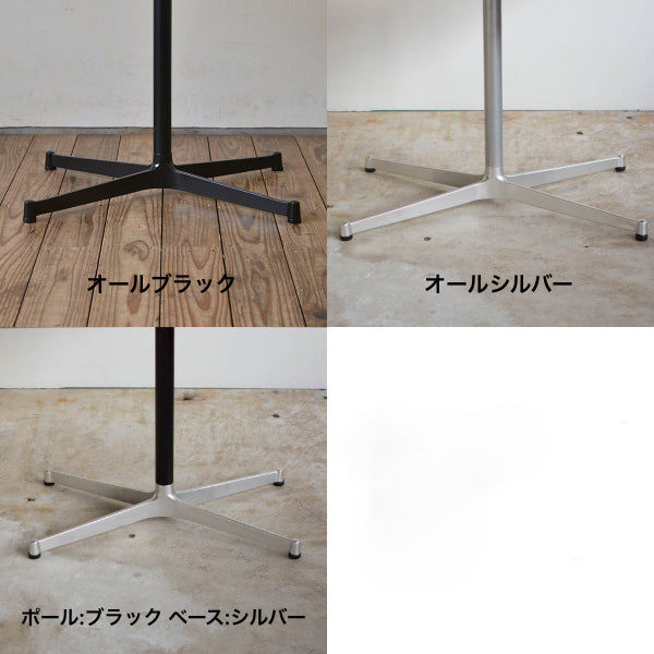 カフェテーブル W900 D700 × Kチェア 1シーター カフェスタイルセット