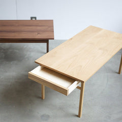 Drawer Table | オーク/ウォルナット無垢材｜北欧インテリア通販サイト greeniche（グリニッチ）