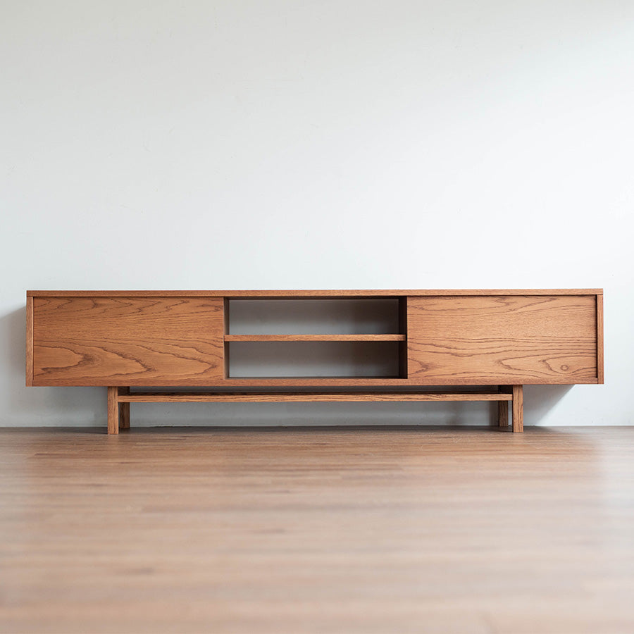TVボード グリニッチ ウォルナット 1800mm TV Board 1800 | オーク/ウォルナット無垢材 | 北欧家具 北欧