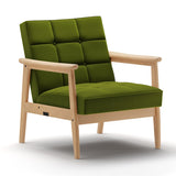 【店頭限定】カリモク60【正規販売店】Kチェア モケットグリーン×ピュアビーチ