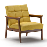 【店頭限定】カリモク60【正規販売店】Kチェア マスタードイエロー×ウォルナット