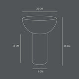 〈廃番のため非表示〉101 COPENHAGEN Block Vase Medio Coffee