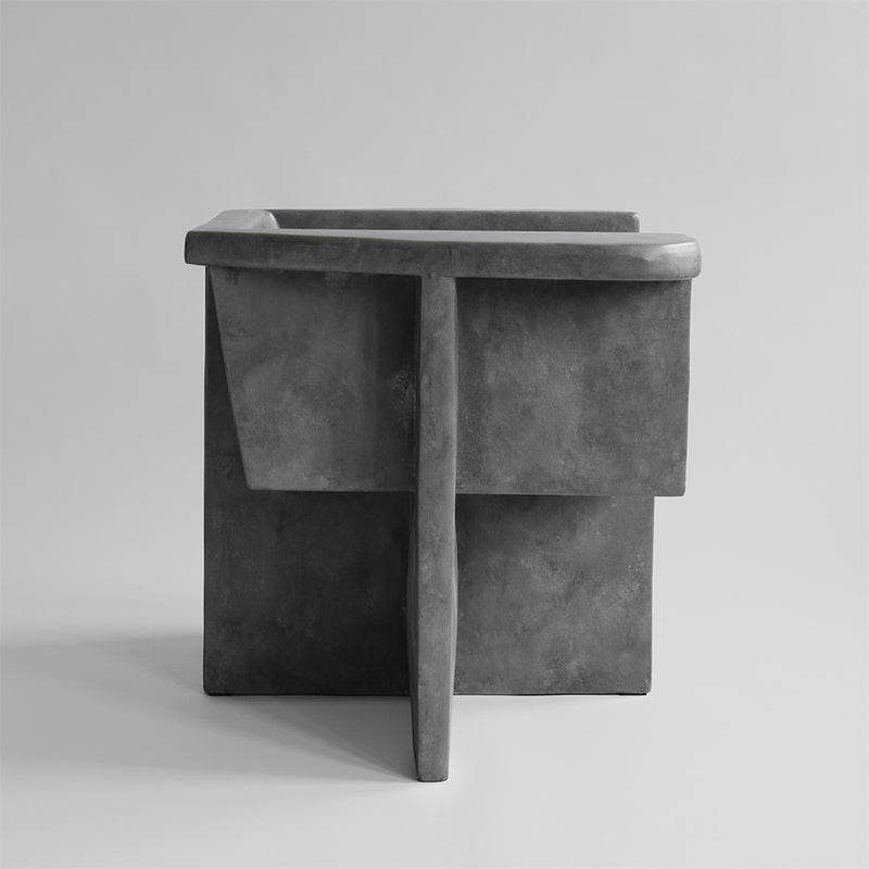 101 COPENHAGEN【日本代理店】デンマークデザイン Brutus Lounge Chair Dark Gray