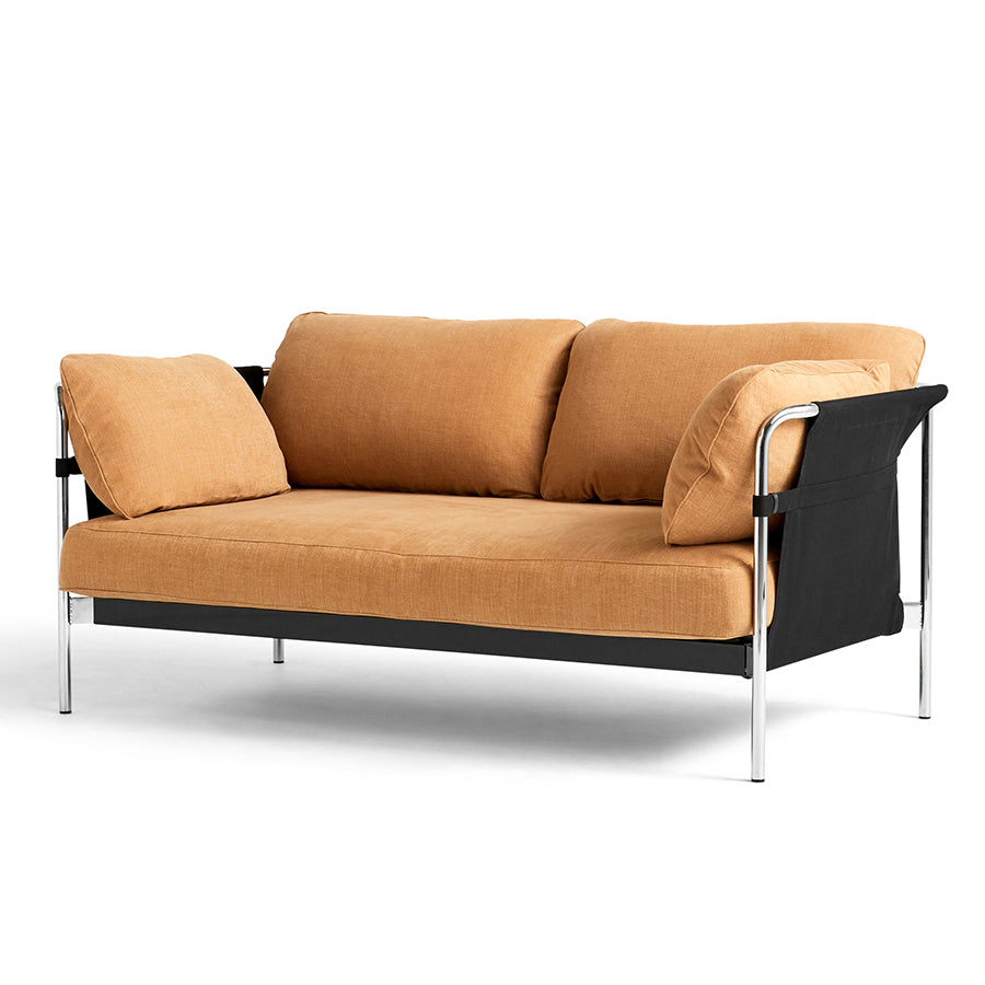 KH-1【新入荷 アウトレット】2シーターソファ オレンジ