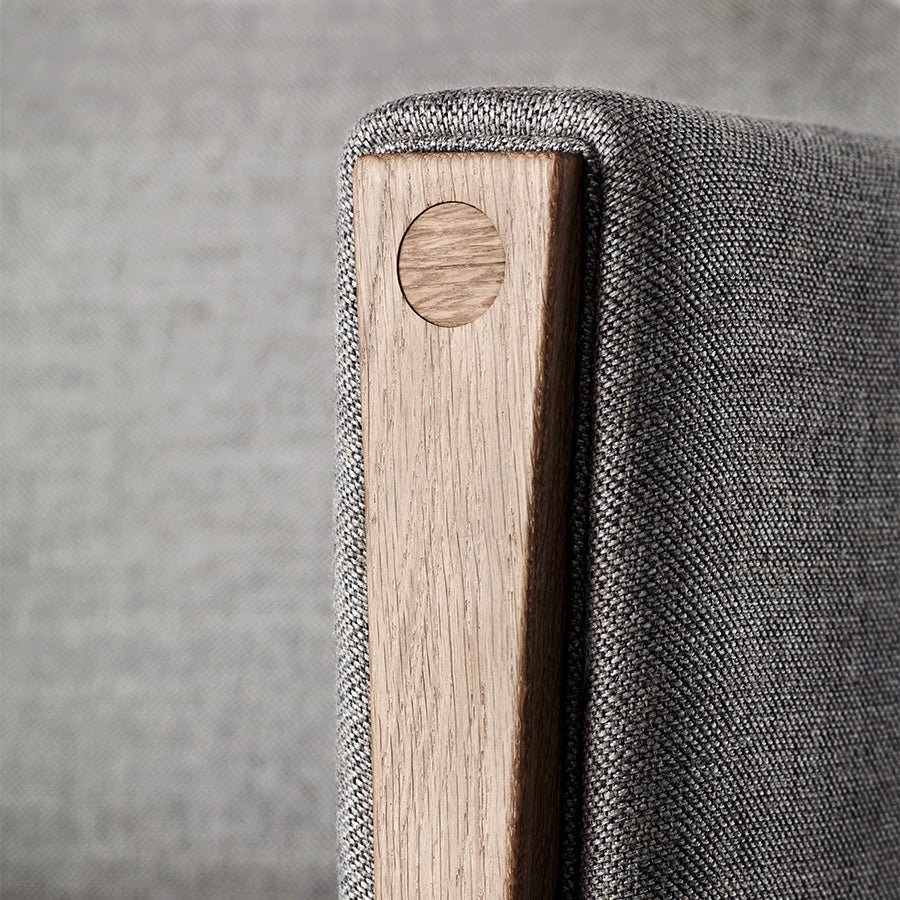 CH163 オーク オイル仕上げ THOR301 ブラックレザー｜Hans. J. Wegner