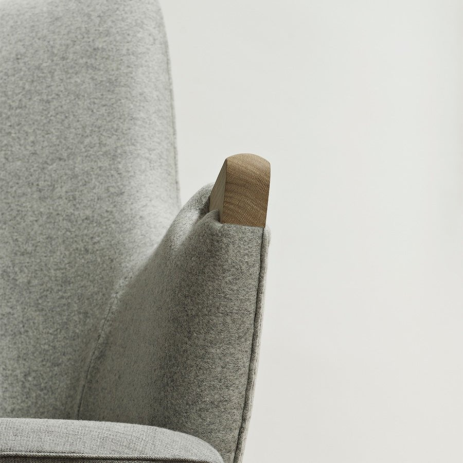 CH71 オーク ホワイトオイル仕上げ｜MINI BEAR CHAIR ミニベアチェア