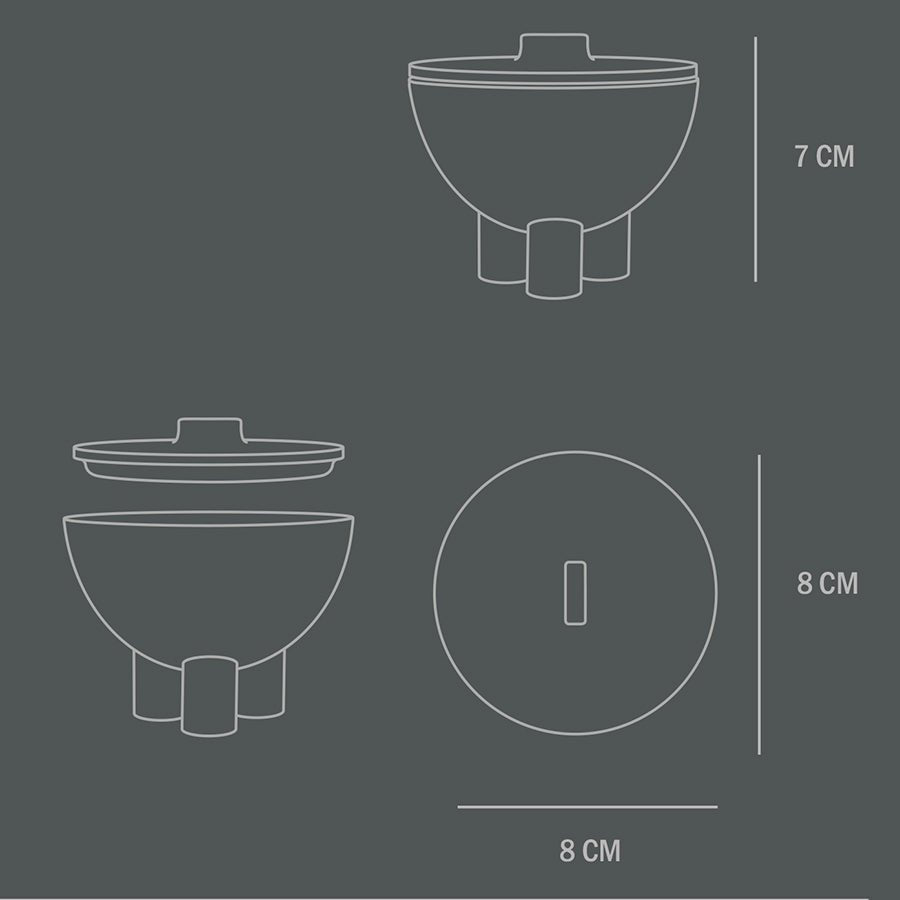101 COPENHAGEN 【日本代理店】デンマークデザイン Duck Jar Mini Dark