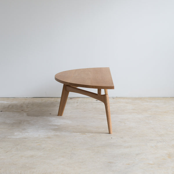 Luu Table（wood top） | オーク/ウォルナット無垢材 【最大5年分割手数料無料】