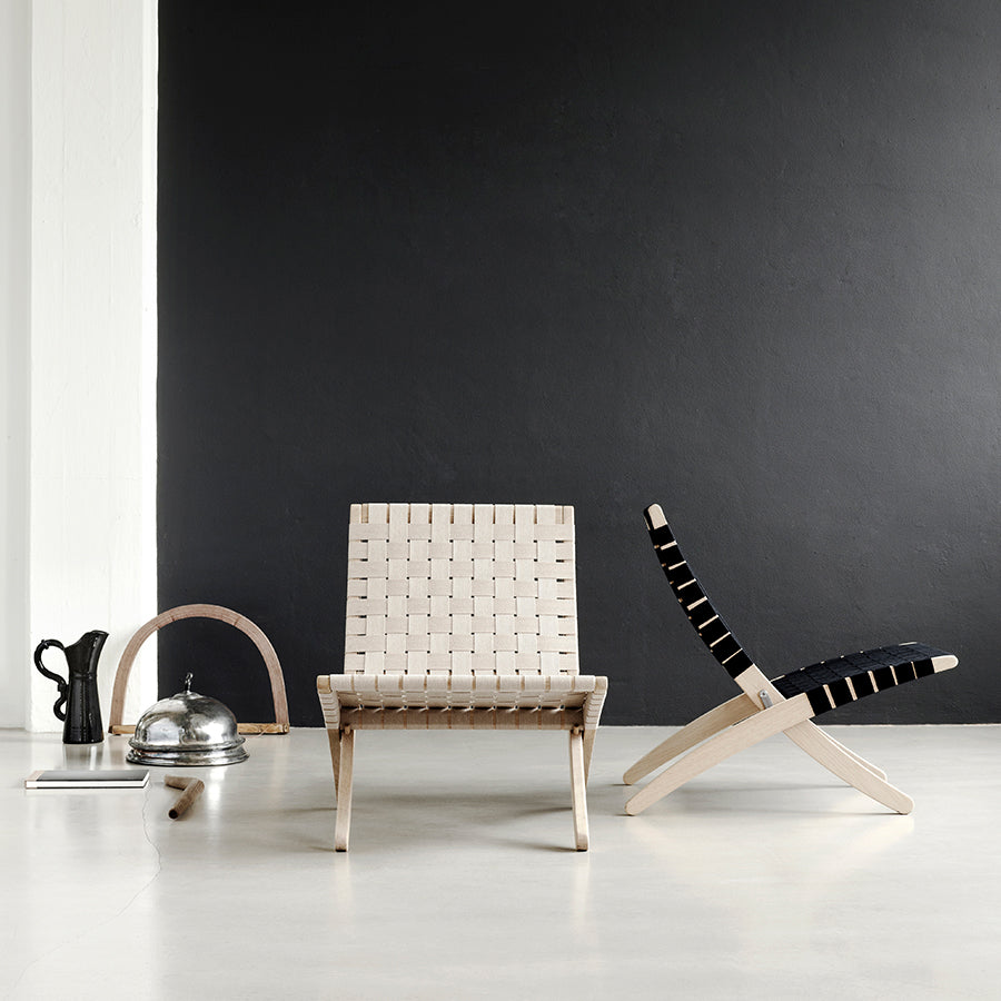 MG501 COTTON WEBBING ブラック ブラック塗装｜CUBA CHAIR キューバ