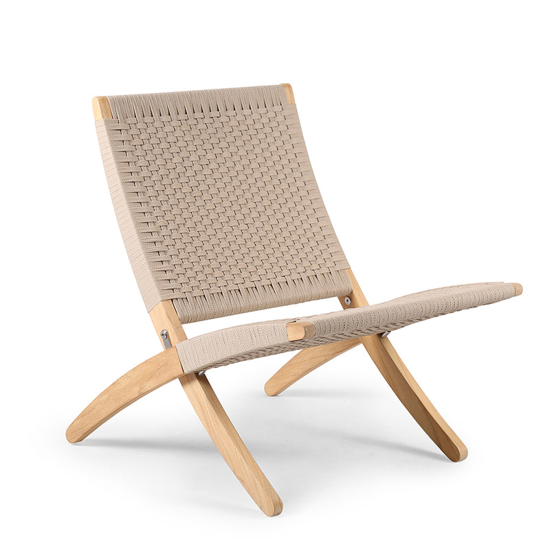 MG501 FLAT ROPE OUTDOOR セサミ チーク｜CUBA CHAIR キューバチェア 