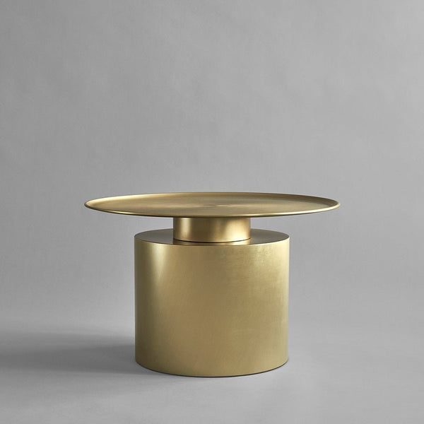101 COPENHAGEN 【日本代理店】デンマークデザイン Pillar Table Low Brass
