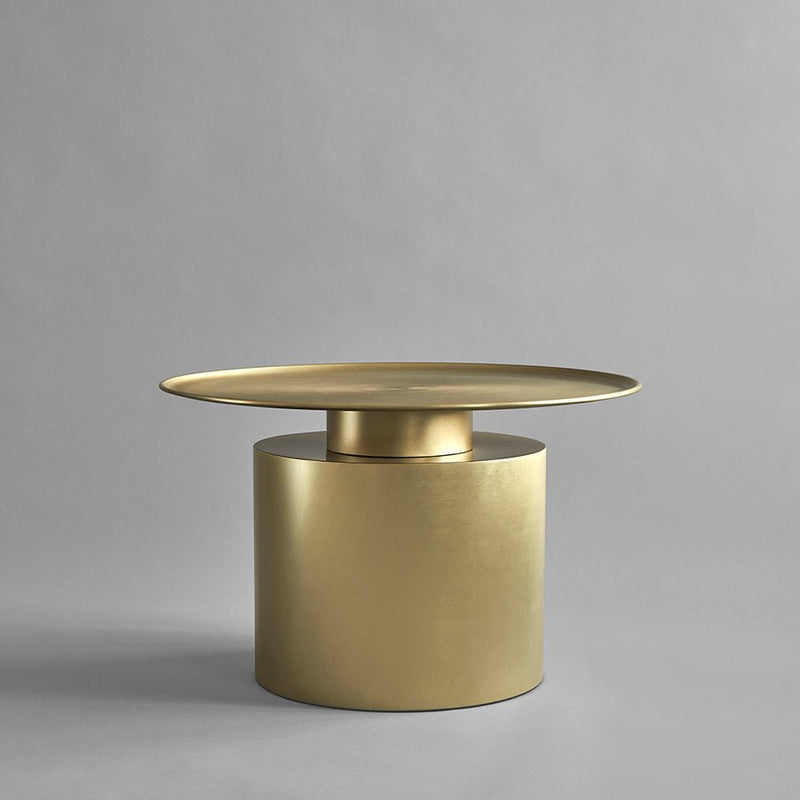 101 COPENHAGEN 【日本代理店】デンマークデザイン Pillar Table Low Brass