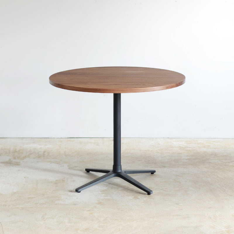 Round Cafe Table Φ900｜ウォルナット無垢材 | 北欧家具 北欧