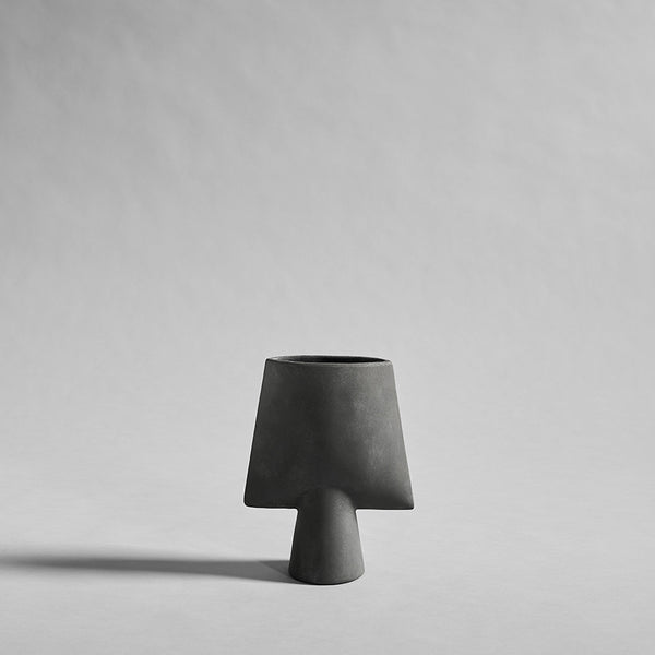 101 COPENHAGEN 【日本代理店】デンマークデザイン Sphere Vase Square mini Dark gray