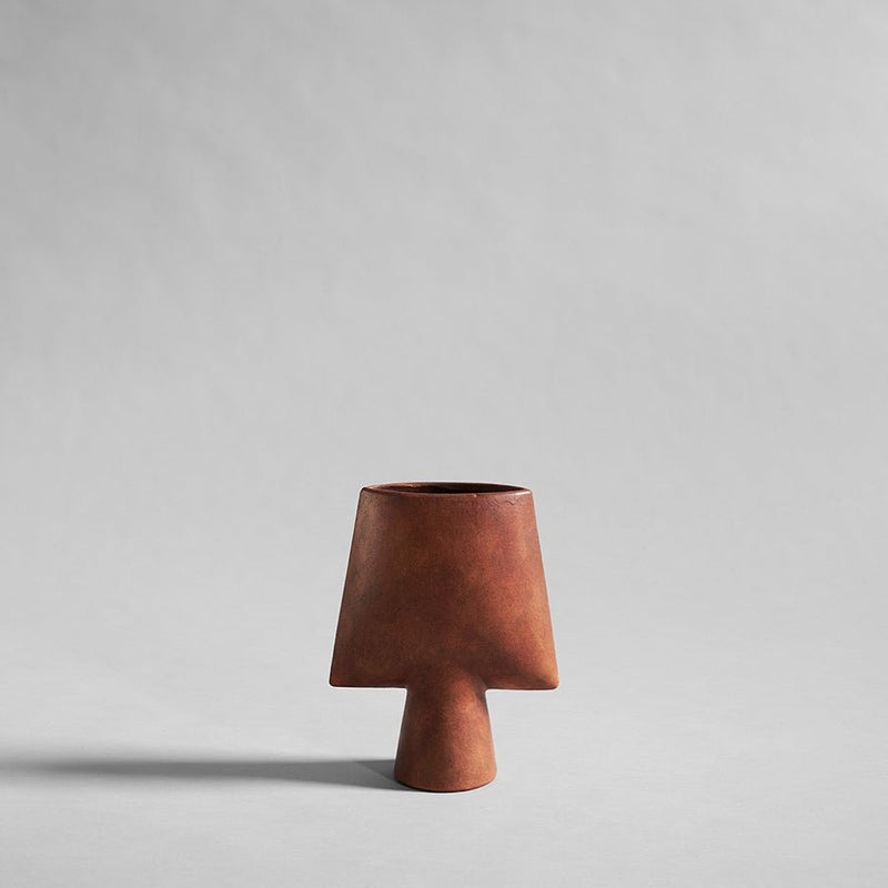 101 COPENHAGEN 【日本代理店】デンマークデザイン Sphere Vase Square Mini Terracotta