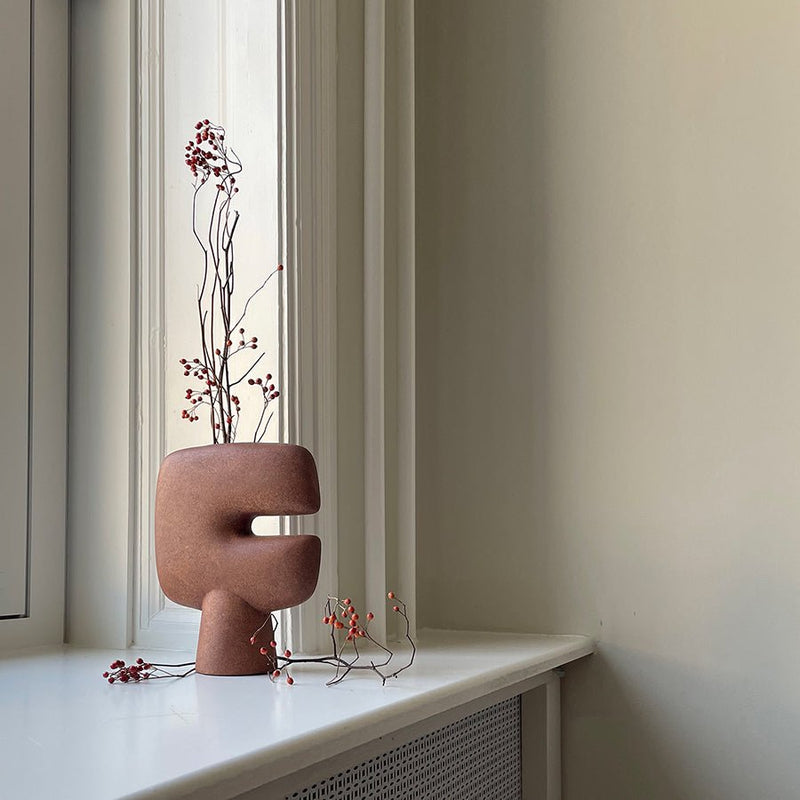 101 COPENHAGEN 【日本代理店】デンマークデザイン Tribal Vase Mini Terracotta